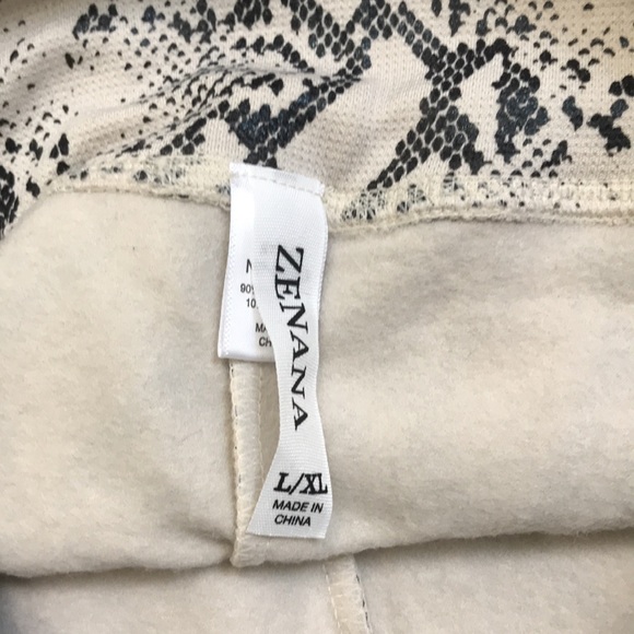 Snake skin pattern lines leggings - Picture 4 of 5